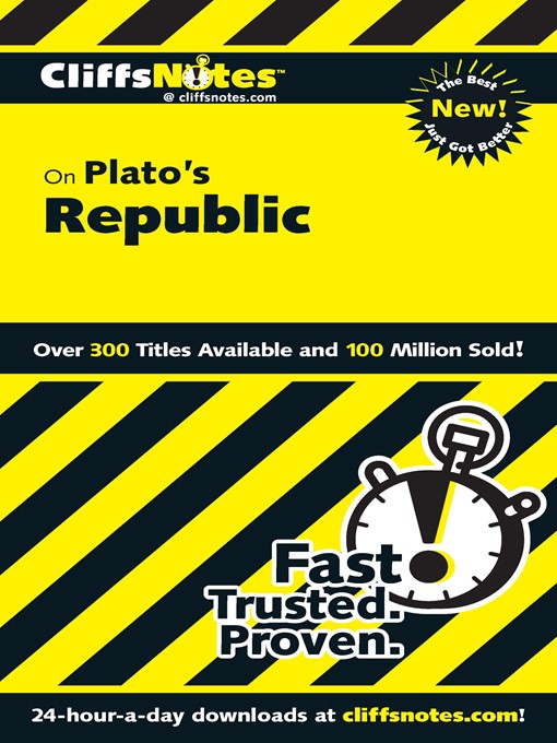 Title details for CliffsNotes on Plato's The Republic by Thomas Thornburg - Available